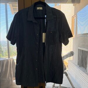 Billabong Men's Blue Casual Shirt